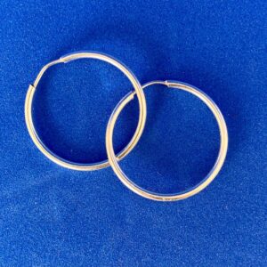 Brinco de Argola em Prata